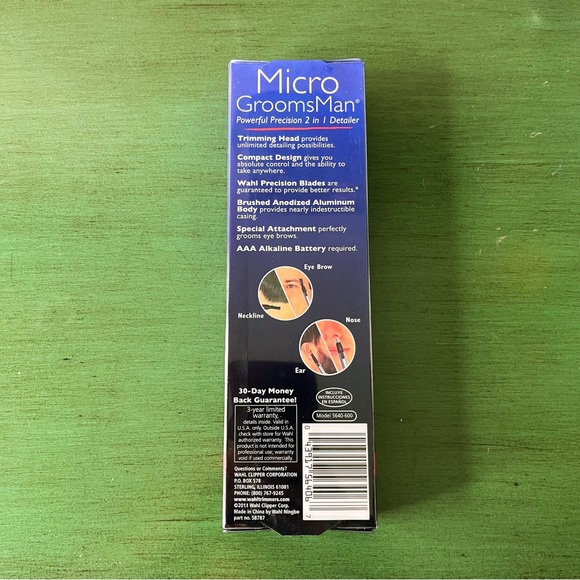 ⛔️SOLD⛔️ WAHL Micro Groomsman Personal 2 in 1 Trimmer & Detailer New in Package - Picture 12 of 15